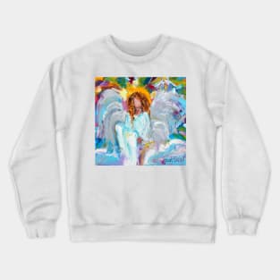 Angel on Cloud Nine Crewneck Sweatshirt